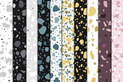 Terrazzo Kit. 10 seamless pattern, a Background Graphic by Noli Molly Store (Thumbnail 4 of 4)
