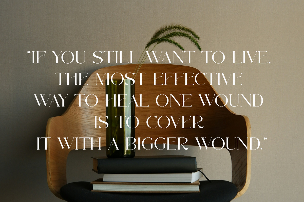 Khemer - Minimal Modern Serif Font, a Serif Font by Muflieart (Photo 4 of 10)