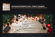 Christmas Facebook Cover + Profile, a Social Media Template by pixart_pm (Thumbnail 2 of 4)
