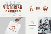 Monogram World Bundle-Monogram Font, a Font by Headfonts (Thumbnail 9 of 9)