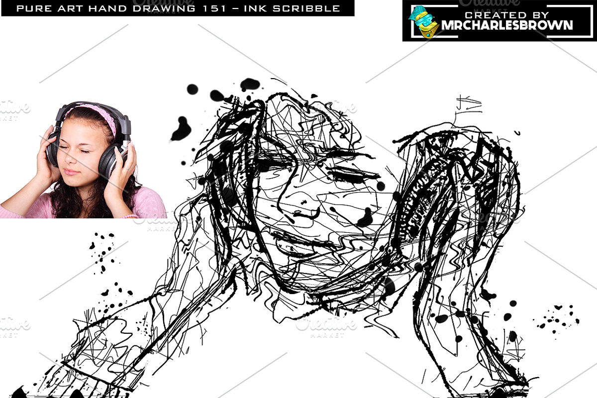 Pure Art Hand Drawing 151, an Action Add-On by mrcharlesbrown (Photo 8 of 9)