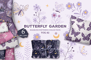 Beautiful Butterfly Garden Patterns