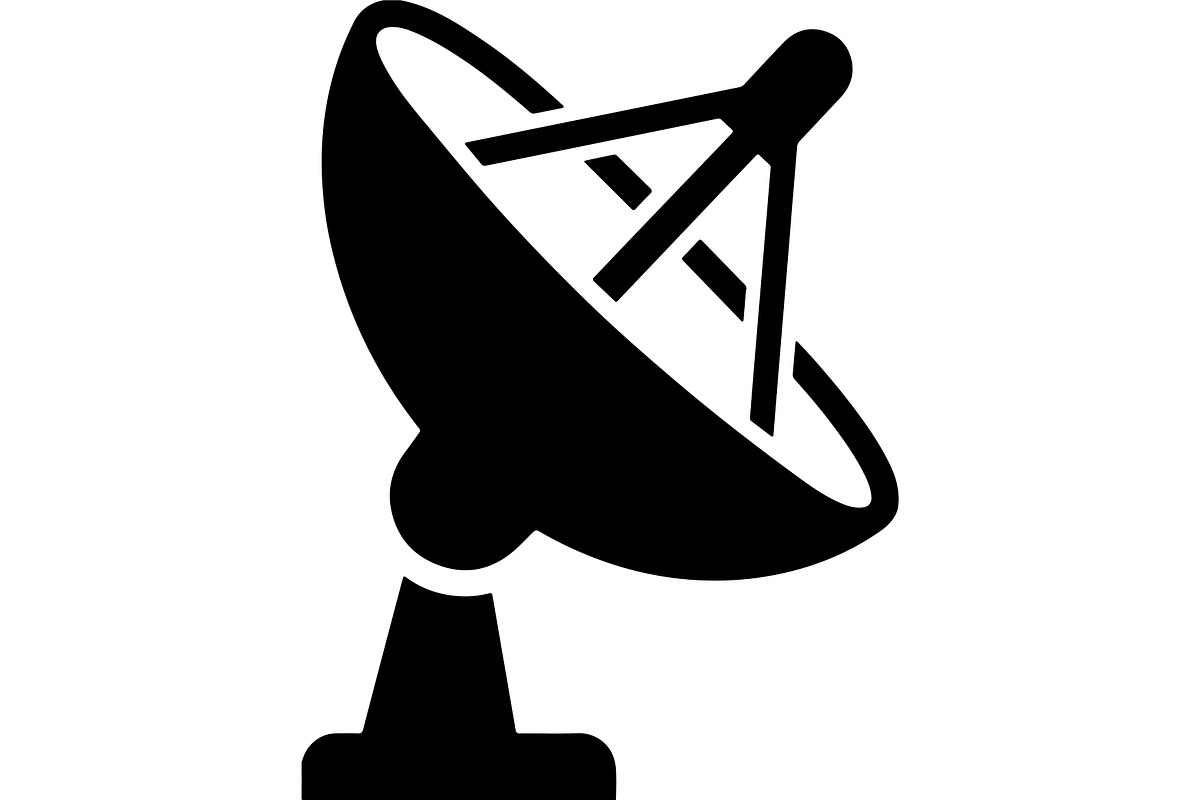 Satellite Dish SVG Bundle, a Technology Illustration by jahid234 (Photo 8 of 13)