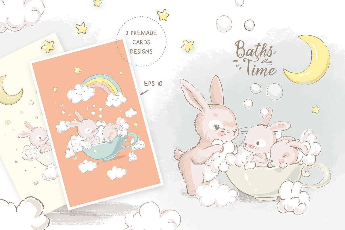 Lovely Bunnies, an Illustration by FoxyImage (Photo 7 of 8)