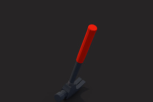 Low Poly Hammer V.1