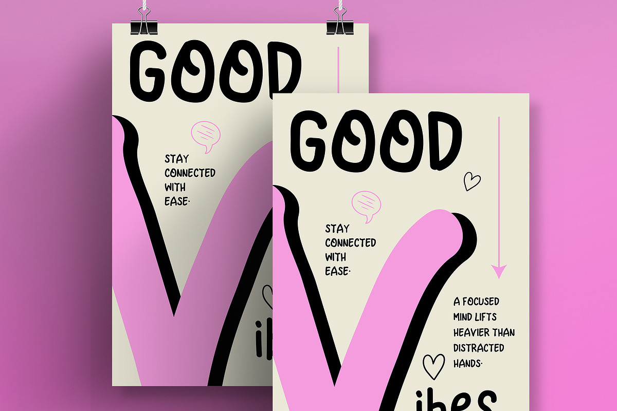 FunkyBlast – Playful Display Font, a Handwritten Font by Artisan Vibes (Photo 3 of 10)