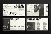 Pitch Deck Presentation Template, a Presentation Template by E-Type (Thumbnail 3 of 5)