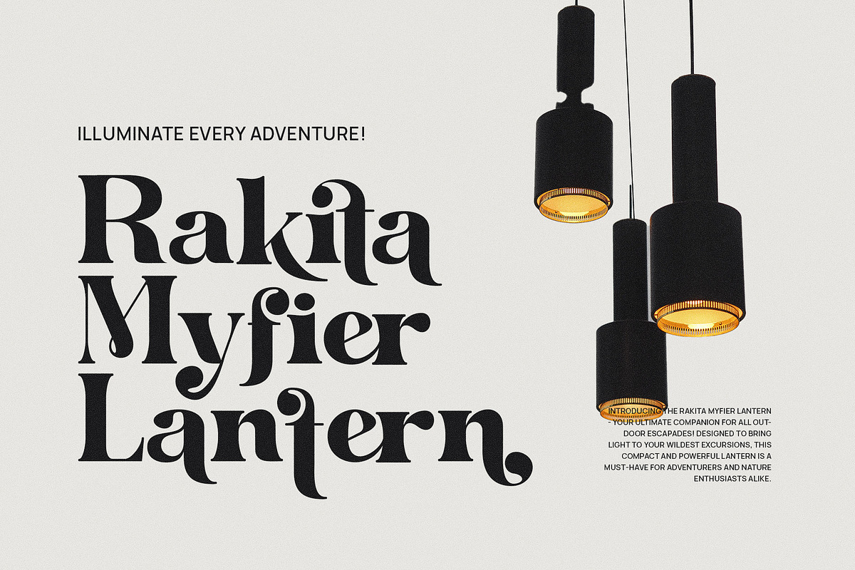 Cegifen Vintage Ligature Serif Font, a Serif Font by Perfectype (Photo 2 of 6)