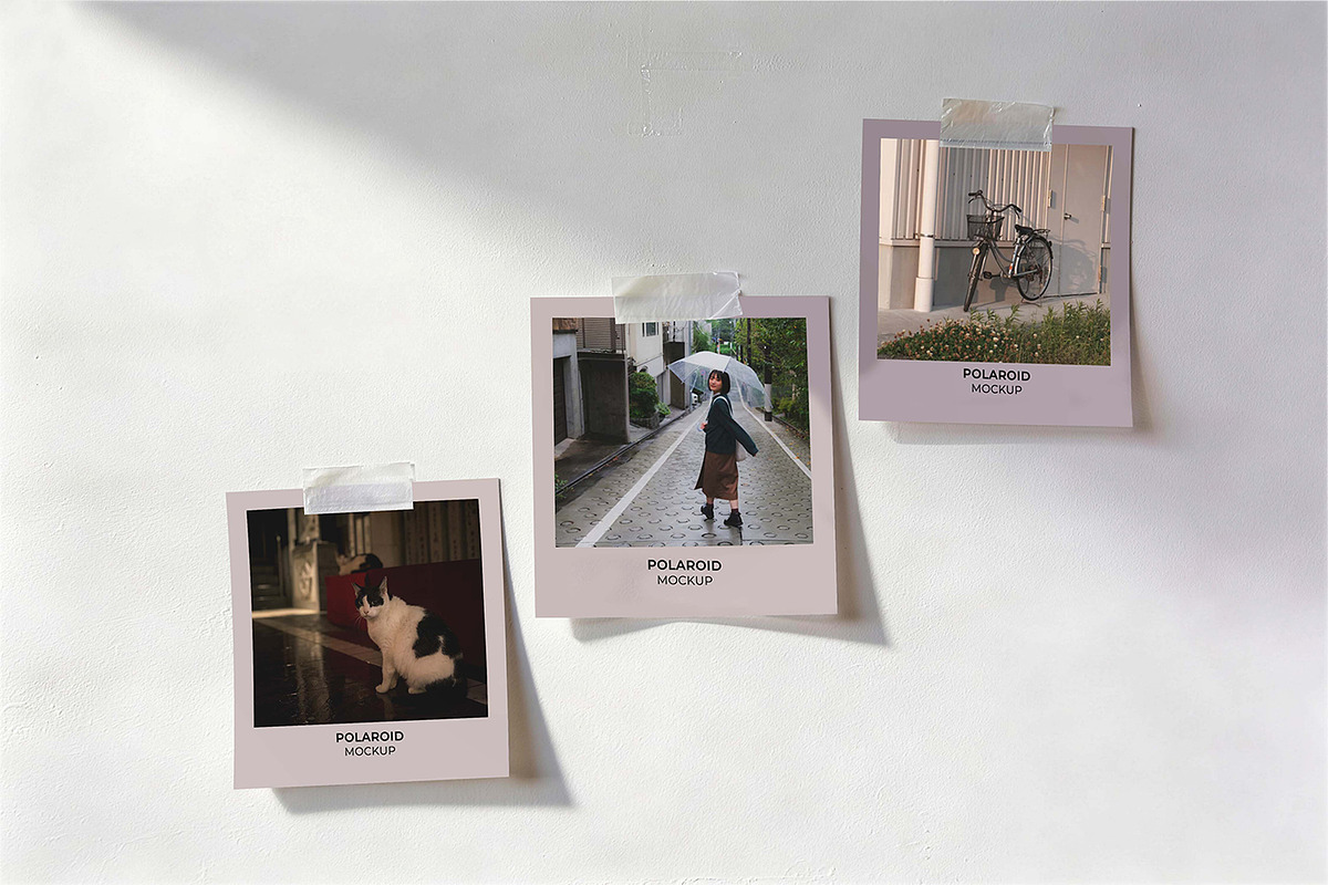 Polaroid Mockup, a Product Mockup by Pitchlook.Studio (Photo 2 of 4)
