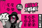 Vandal Street Graffiti Font, a Symbol Font by alit design (Thumbnail 11 of 23)