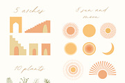 Abstract landscape creator kit, an Object Graphic by museberry (Thumbnail 3 of 9)