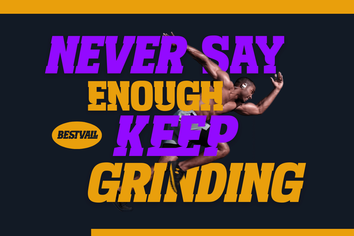 BESTVALL | Athletic Font, a Font by twinstd (Photo 5 of 16)