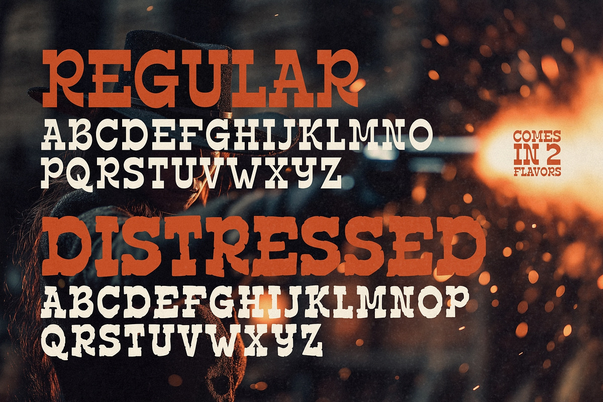 Buffalo Range - Slab Serif Font, a Slab Serif Font by HipFonts (Photo 8 of 10)