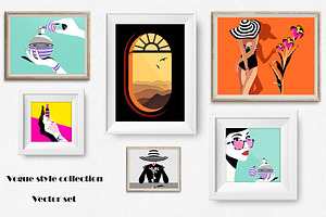 Chic & modern. Fashion & travel set