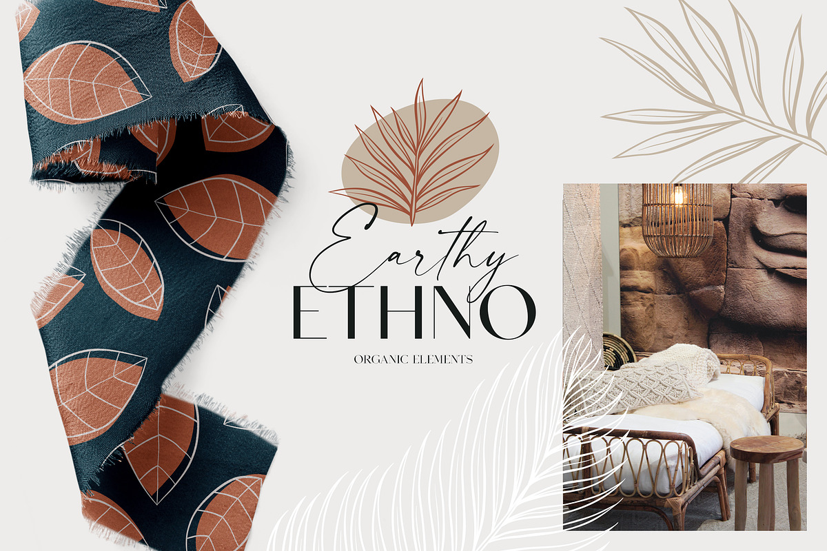 Earthy Ethno - Seamless Patterns, a Pattern Graphic by ilonitta (Photo 3 of 12)