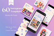 50% OFF Instagram Bundle| Canva, a Social Media Template by DesignbySamVN (Thumbnail 1 of 10)