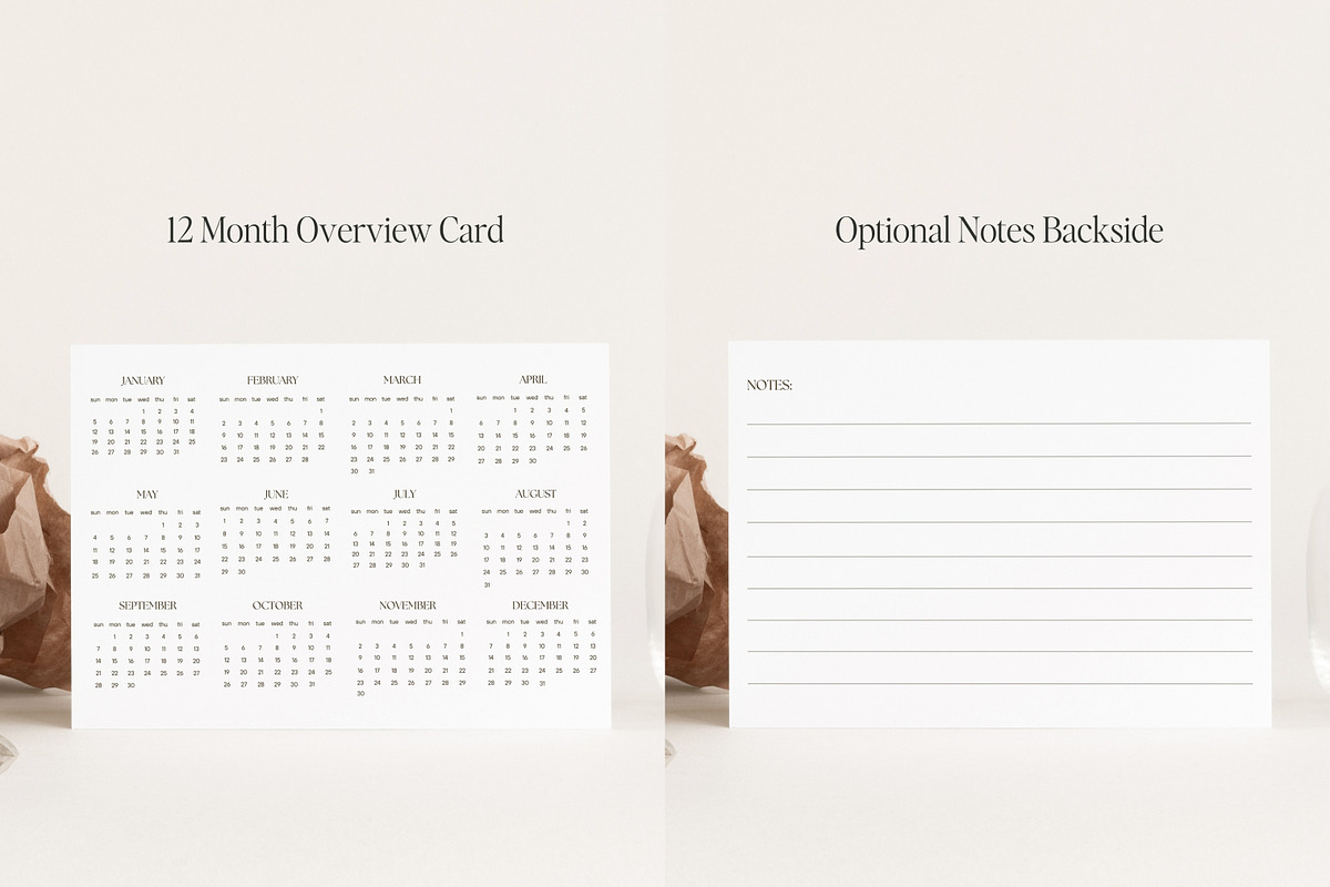 2025 Photo Calendar Canva Template, a Templates & Theme by Fern and Oak Creative (Photo 6 of 7)