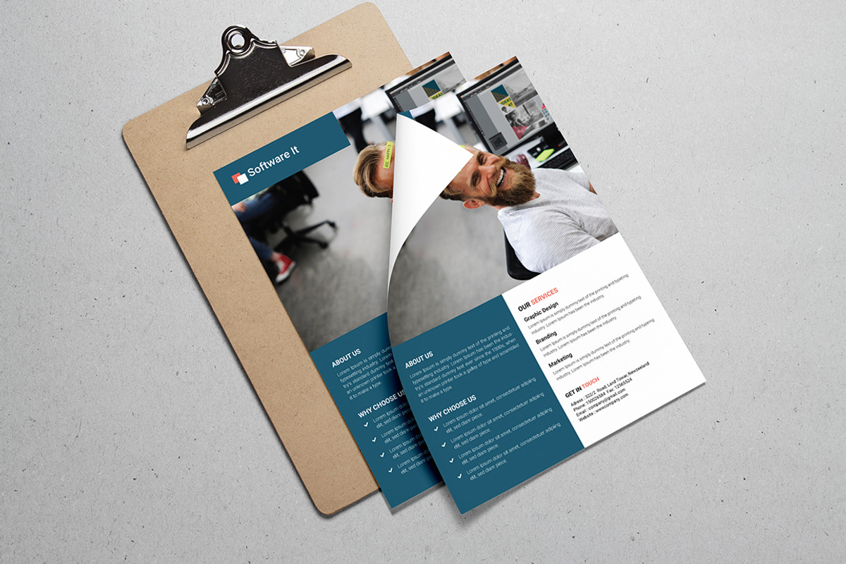 Tech Flyer, a Flyer Template by UI_Expert