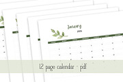 2025 Printable PDF Calendar, a Templates & Theme by DailyMiracleDigitals,LLC (Thumbnail 2 of 2)