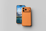 Iphone 17 Pro Max Mockup, an iPhone Mockup by hokagata (Thumbnail 2 of 5)