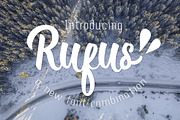 Rufus Font, a Script Font by Moloko88 (Thumbnail 1 of 7)