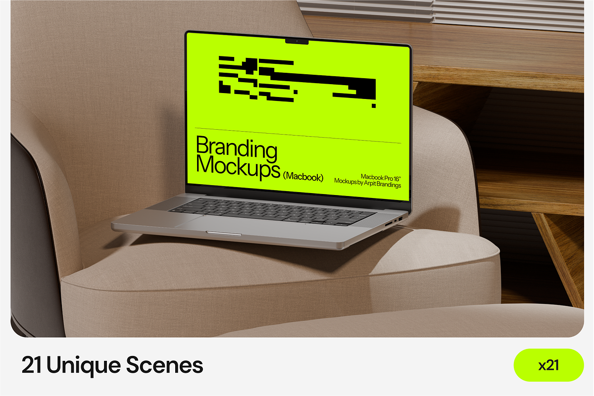 Macbook Pro Mockups, a Mac Mockup by Arpit Brandings (Photo 2 of 6)