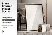 Black Framed Poster 2x3 PSD Mockup, a Household Mockup by Julian Adams (Thumbnail 3 of 3)