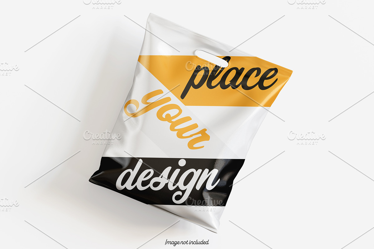 Paper bag white color mockup bundles, a Packaging Mockup by Ambo Ampeng (Photo 5 of 32)