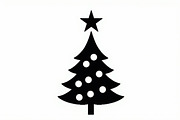 Cozy Holiday Tree Silhouette Designs, an Illustration by Gaye Art (Thumbnail 5 of 21)