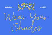 CS Mileya Disco, a Script Font by Craft Supply Co. (Thumbnail 3 of 8)
