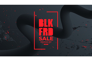 Black Friday Graphics Set