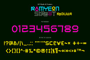 Ramyeon Street, a Symbol Font by BBtypeStudios (Thumbnail 17 of 25)