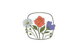 Vintage Floral Logo, a Branding & Logo Template by Pure Design