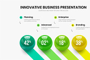 3D Ball Infographic Design Screens, a Presentation Template by provector (Thumbnail 15 of 31)