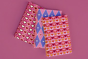 Geometric & Hearts Patterns, a Pattern Graphic by Enia Grace (Thumbnail 11 of 16)