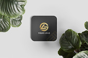 Square Business Card Mockup, a Product Mockup by MrLetters (Thumbnail 4 of 5)
