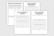 Life Self Help Planners InDesign, a Stationery Template by MNT-Creator (Thumbnail 7 of 10)