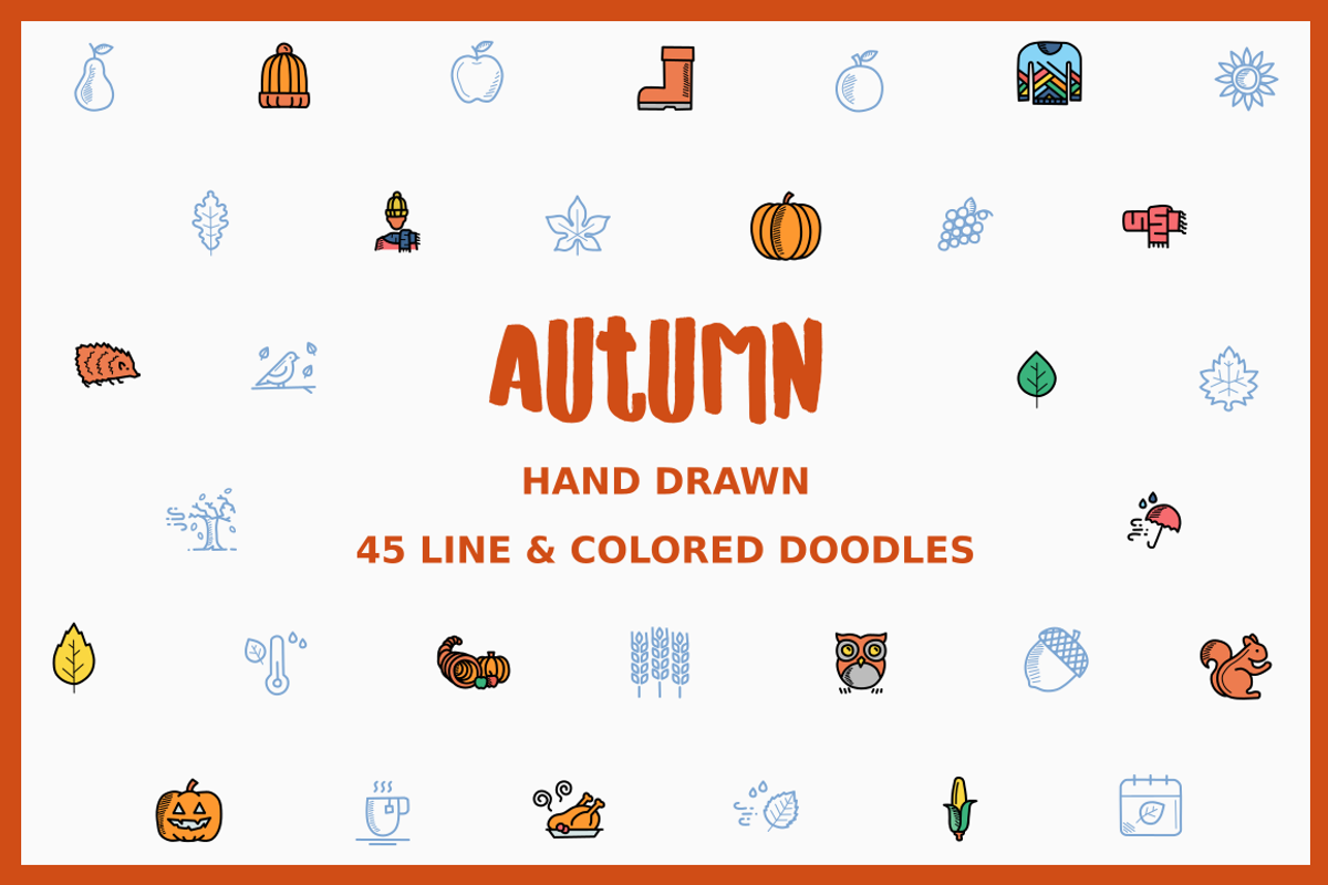 Autumn Doodles, an Icon by Amogh Design (Photo 1 of 3)