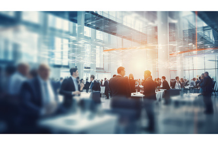 teamwork blur people business ai, a Background Photo by pikepicture
