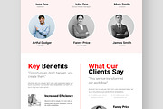 Agency Landing Page, an UI Kit Template by CreativeShaper (Thumbnail 5 of 6)