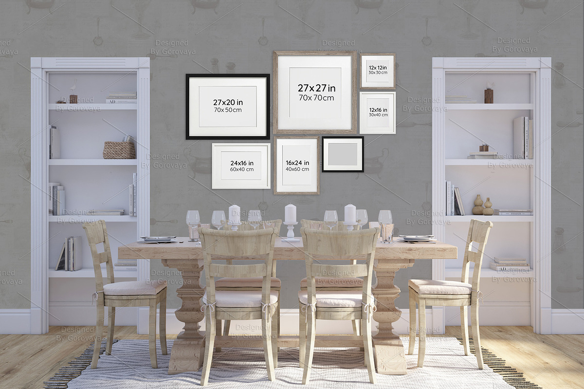 Interior Mockup Farmhouse Bundle, a Household Mockup by Designed By Gorovaya (Photo 10 of 26)