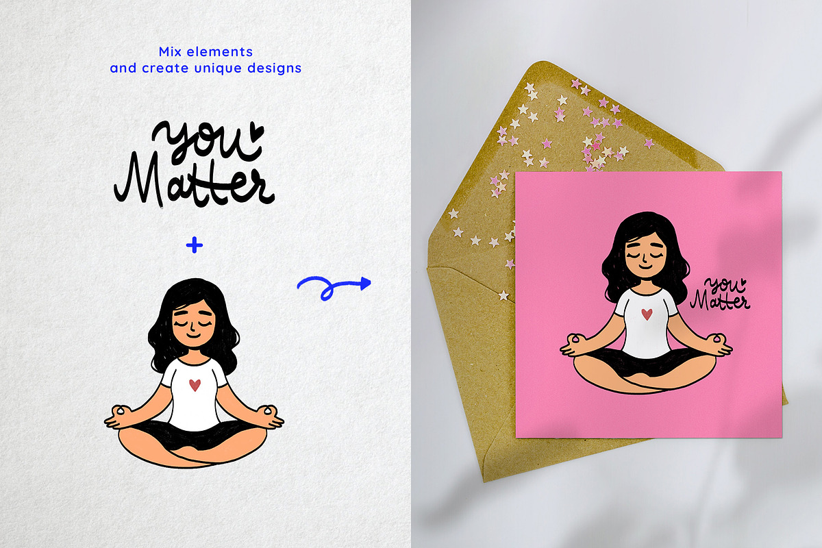 Self Love Feminine Collection, a Person Illustration by Greywitch_Lola (Photo 8 of 12)