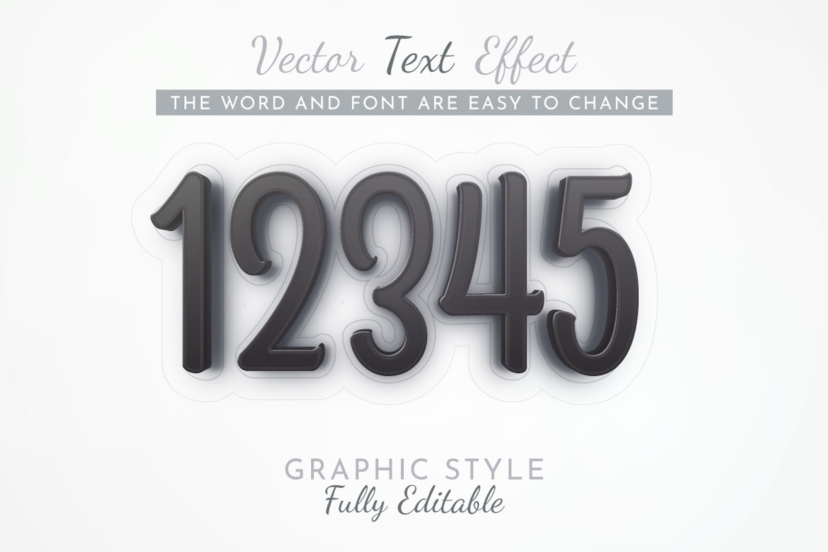 Stroke Black Editable Text Effect, a Layer Style Add-On by rwgusev (Photo 6 of 7)