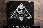 Skeletal Figure Stitched Smile, a Background Graphic by LaseredNinja (Thumbnail 6 of 7)