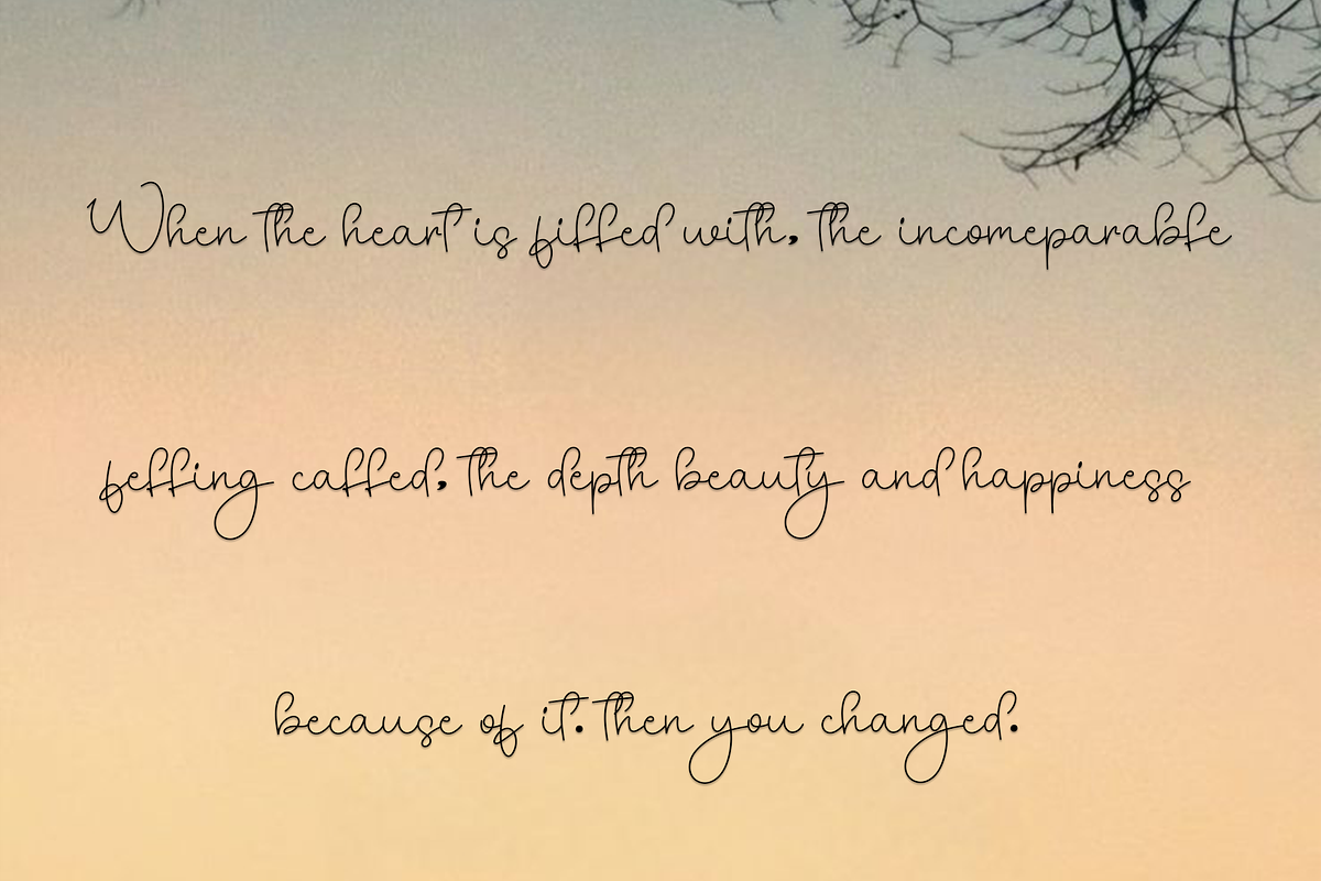 Dancing Valentine, a Handwritten Font by InermediaSTUDIO (Photo 4 of 8)