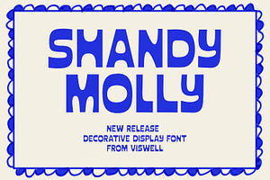 Shandy Molly - Display Font