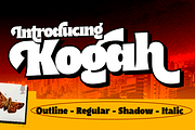 Kogah, a Serif Font by Differentialtype (Thumbnail 1 of 7)