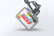Lanyard Name Tag Badge Mock-Up, an Advertising Mockup by DesignRushMarket (Thumbnail 7 of 10)