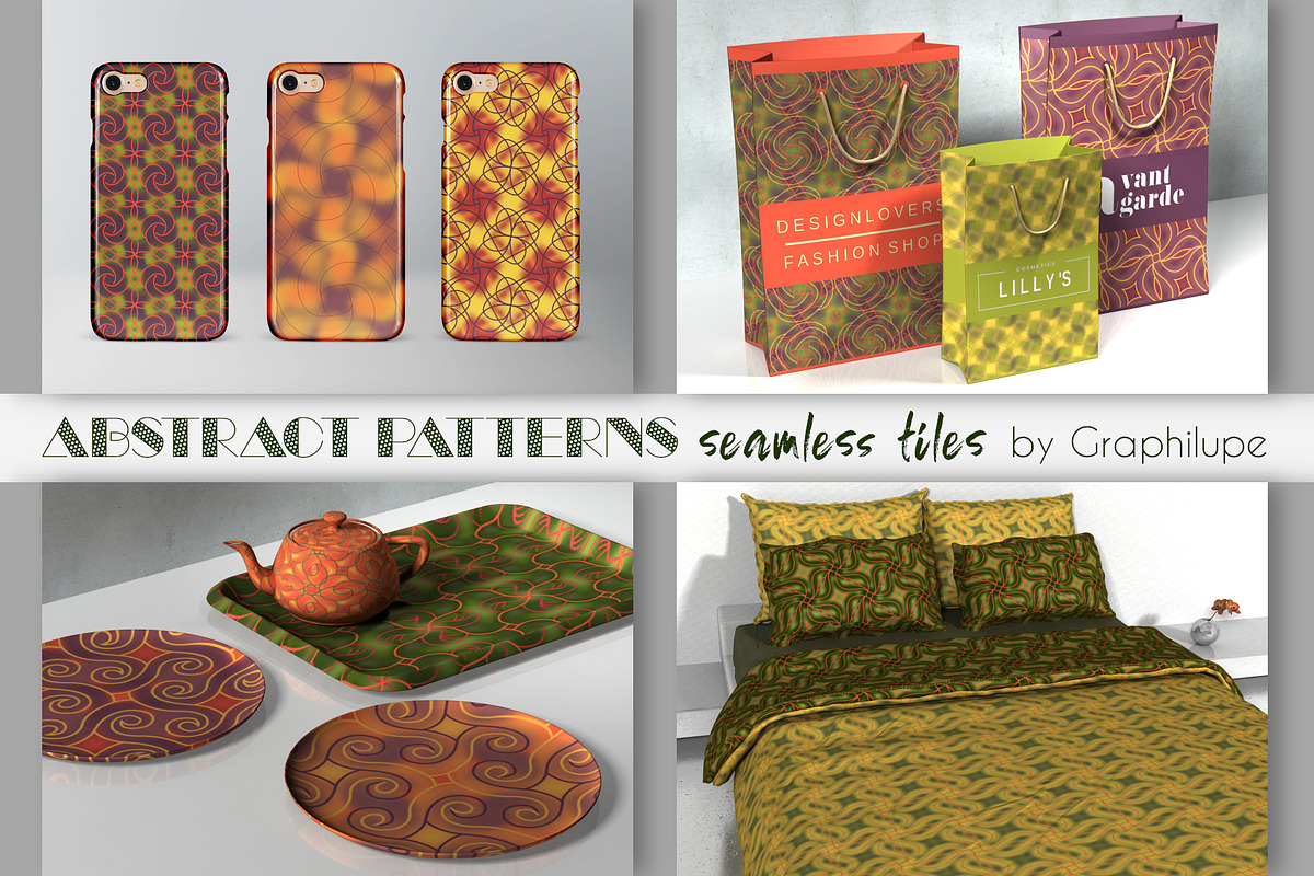 Abstract Patterns Vol. 1.2 - Autumn, a Pattern Graphic by Graphilupe (Photo 5 of 6)