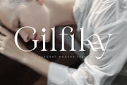Gilfiky – Elegant Modern Serif, a Serif Font by BrandSemut (Thumbnail 1 of 10)